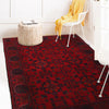 Khal Mohammadi Rug Handmade Red 3x5 ft