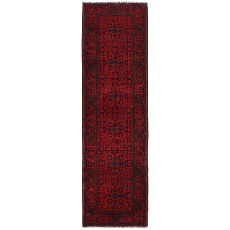 Khal Mohammadi Rug Handmade Red 10' Runner