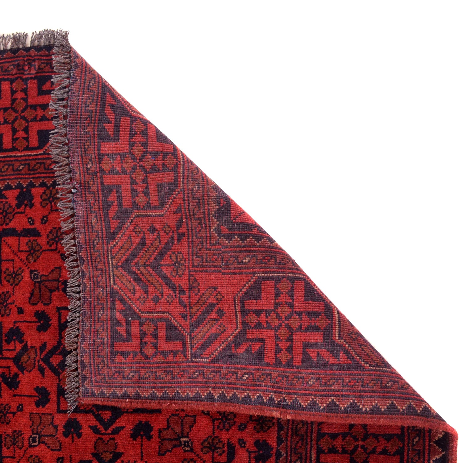 Khal Mohammadi Rug Handmade Red 10' Runner