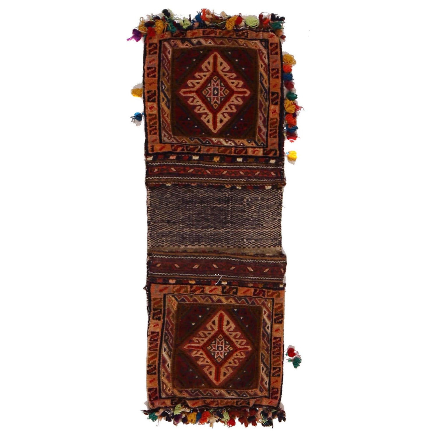 Saddle Bag Handmade Multi Floral 2x4 ft