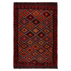 Maimana Kilim Area Rug Handmade Multi Floral 7x10 ft