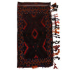 Balisht Area Rug Handmade Multi Floral 2x4 ft