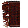 Balisht Area Rug Handmade Multi Geometric 2x3 ft
