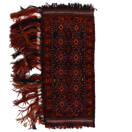 Balisht Area Rug Handmade Multi Geometric 2x3 ft