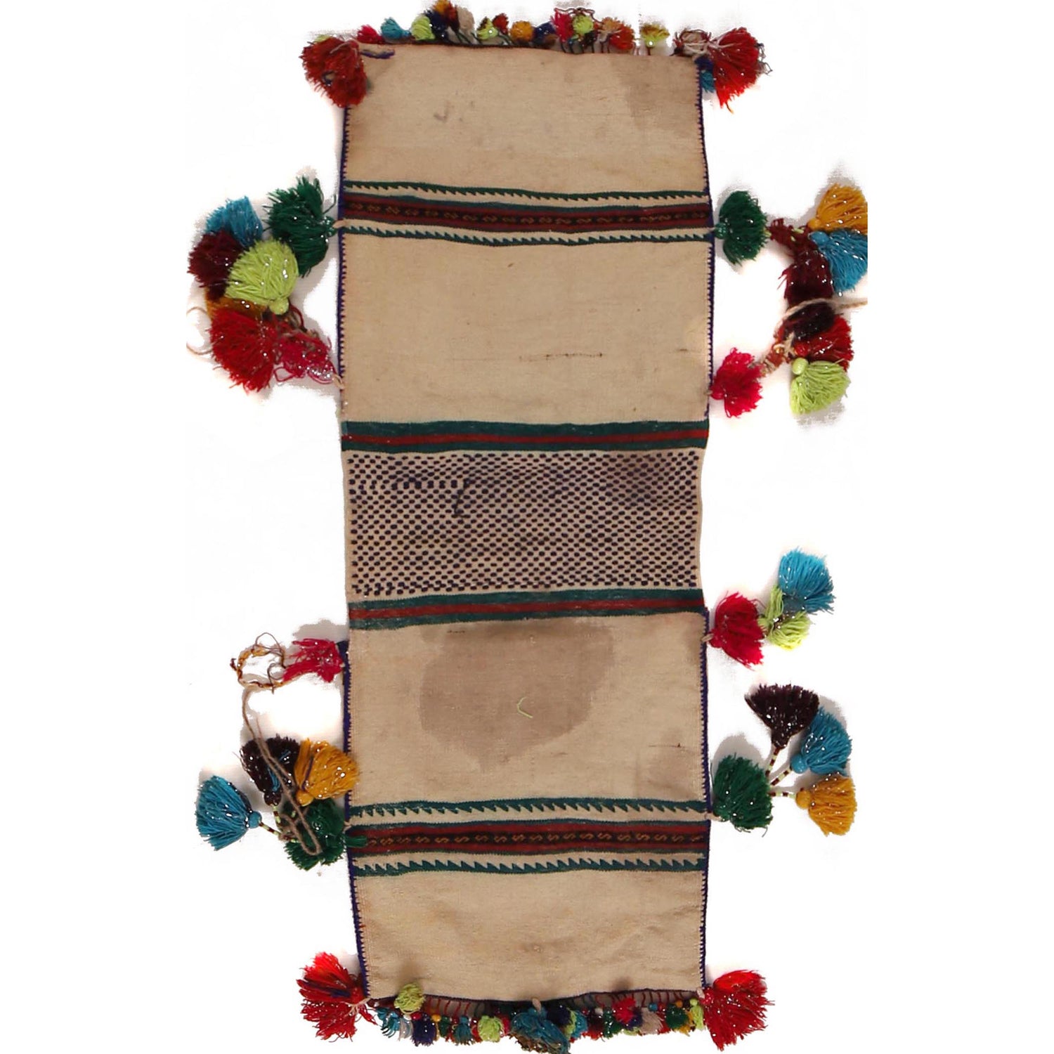 Saddle Bag Handmade Multi Floral 2x4 ft