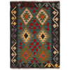 Handmade Multi Kilim Geometric 2x4 ft