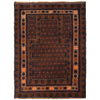 Baluchi Rug Handmade Multi Prayer Design 3x5 ft
