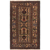 Baluchi Rug Handmade Multi Geometric 3x5 ft