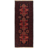 Baluchi Runner Rug Handmade Red 6' Runner