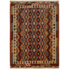 Handmade Multi Kilim Geometric 4x7 ft