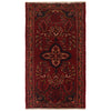 Baluchi Rug Handmade Red Geometric 2x4 ft