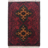 Handmade Wool Doormat Red Floral