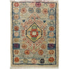 Handmade Wool Doormat Multi Geometric