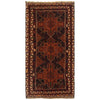 Baluchi Rug Handmade Multi Geometric 4x6 ft