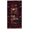 Pictorial Rug Handmade Multi Design