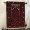 Baluchi Rug Handmade Red Prayer Design 3x5 ft