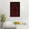 Baluchi Rug Handmade Multi Prayer Design 2x4 ft
