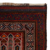 Baluchi Rug Handmade Red Prayer Design 3x5 ft