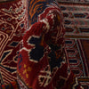 Baluchi Rug Handmade Red Prayer Design 3x5 ft
