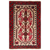Baluchi Rug Handmade Beige Geometric 3x5 ft