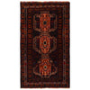 Baluchi Rug Handmade Multi Geometric 4x6 ft