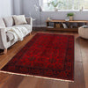 Khal Mohammadi Rug Handmade Red 4x7 ft