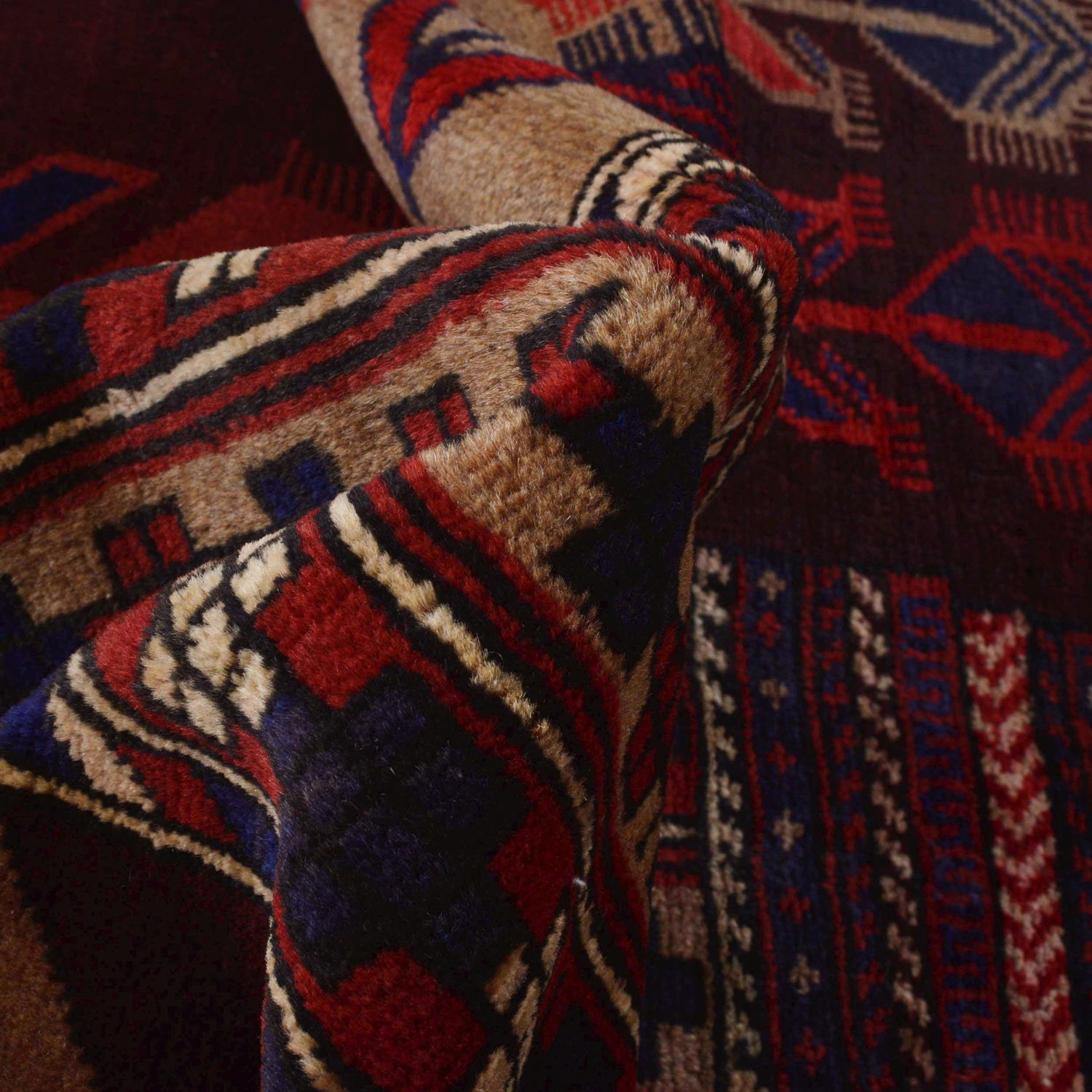 Pictorial Rug Handmade Multi Design