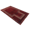 Baluchi Rug Handmade Red Prayer Design 3x5 ft