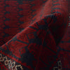 Baluchi Rug Handmade Red Prayer Design 3x5 ft