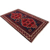 Baluchi Rug Handmade Red Geometric 3x5 ft