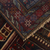 Baluchi Rug Handmade Multi Prayer Design 2x4 ft