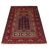 Baluchi Rug Handmade Red Prayer Design 2x4 ft
