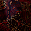 Baluchi Rug Handmade Red Prayer Design 2x4 ft