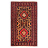 Baluchi Rug Handmade Multi Geometric 3x5 ft