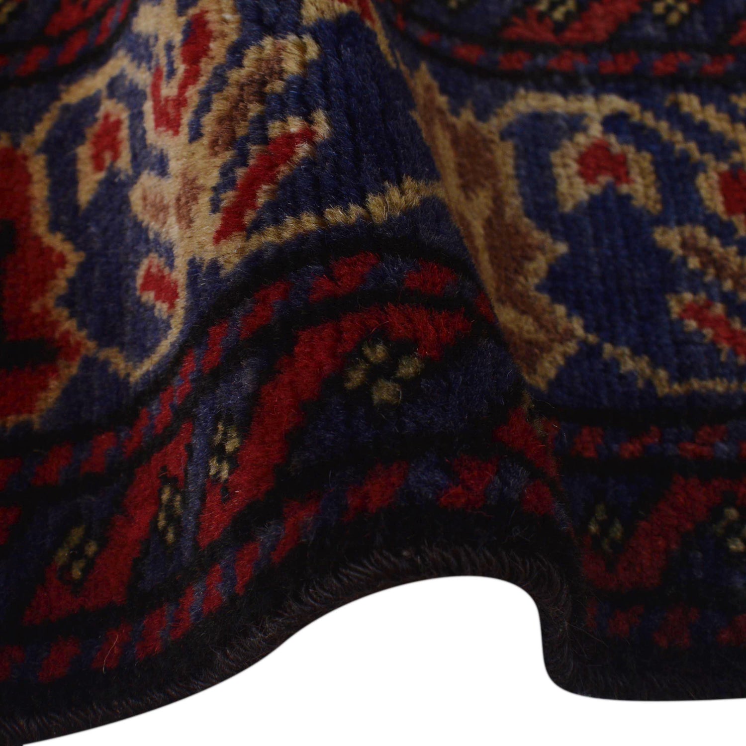 Baluchi Rug Handmade Multi Geometric 3x5 ft