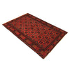 Baluchi Rug Handmade Red Geometric 3x5 ft