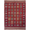 Barjasta Area Rug Handmade Multi Floral 4x6 ft