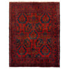 Khal Mohammadi Rug Handmade Red 3x5 ft
