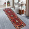 Shirazi Runner Rug Handmade Multi Medallion 10' Runner