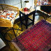 Baluchi Rug Handmade Red Geometric 2x4 ft