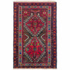 Baluchi Rug Handmade Multi Geometric 3x5 ft