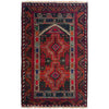 Baluchi Rug Handmade Multi Prayer Design 2x4 ft