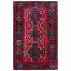 Baluchi Rug Handmade Multi Geometric 3x5 ft