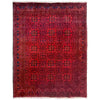 Khal Mohammadi Rug Handmade Red 4x7 ft