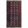 Baluchi Rug Handmade Multi Geometric 5x8 ft