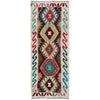 Handmade Multi Kilim Geometric 5' Runner