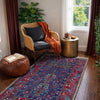 Baluchi Rug Handmade Multi Geometric 3x5 ft