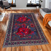 Baluchi Rug Handmade Multi Floral 4x6 ft