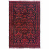 Baluchi Rug Handmade Multi Geometric 2x4 ft