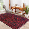 Baluchi Rug Handmade Multi Geometric 2x4 ft